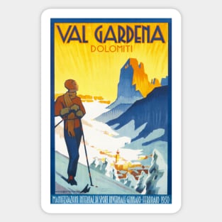 Val Gardena Dolomites Sticker